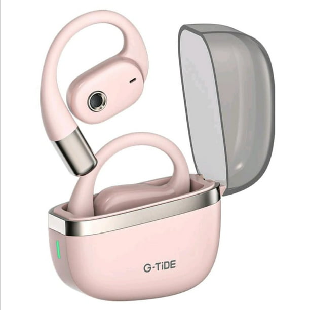 Audífonos Bluetooth Conducción de Aire Cancelación de Ruido Sport 50mAh IPX4 G-TIDE OWS 8 Rosa