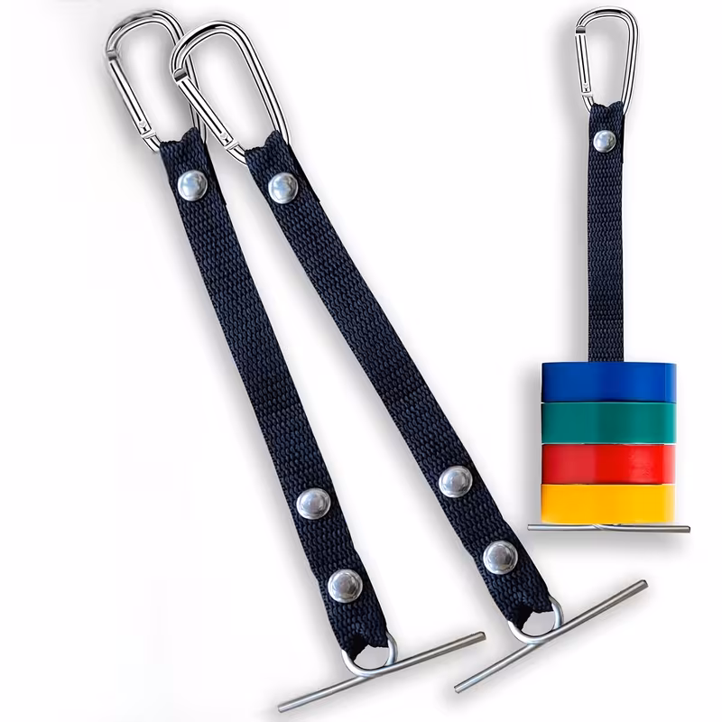 Tape Thong for Tool Belts 2.4" Wide Electrical Tape Holder Black Electrical Contractor AdjustableTool Belts 2Pcs