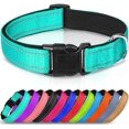 thumbnail image 1 of Reflective Dog Collar,12 Colors,Soft Neoprene Padded Breathable Nylon Pet Collar Adjustable for Small Medium Large Dogs,4 Sizes, 1 of 6