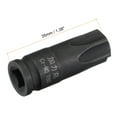 thumbnail image 2 of Unique Bargains T60 Impact Torx Bit Socket, 1/4' Square Drive 35mm Length CR-MO Metric Sizes, 2 of 5