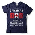 thumbnail image 4 of Mens Canadian Dad T-shirt Canadian Shirts Canada Day Shirt Canada Flag Tee Dad Patriotic Shirt (4X-Large Military Green), 4 of 6
