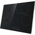 thumbnail image 7 of Electric Stove Top 30.3 x 20.5 inch, 4 Burner Glass Cooktop, 240V Radiant Cooktop with Touch Control, Timer & Child Lock, 9 Power Levels for Cooking, 7 of 7