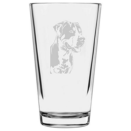 

Greater Swiss Mountain Dog Themed Etched All Purpose 16oz Libbey Pint Glass