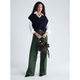 thumbnail image 2 of Free Assembly Women's Cable Knit Sweater with Short Sleeves, Lightweight, Sizes XS-XXL, 2 of 5