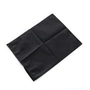 12pcs Non-Woven Foldable Shoe Organizers Storage Bag Drawstring Shoe Bag for Travel & Carrying (Black)