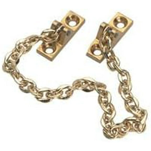 Decorative Safety Chain, polished brass, 200mm