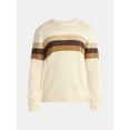 thumbnail image 5 of George Men's and Big Men's Chest Stripe Sweater, Midweight, Sizes S-3XL, 5 of 5