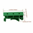 thumbnail image 2 of CUITING 1 Ensemble PCB DIN pour Adaptateur Rail C45 Support PCB Clips Support 35mm, 2 of 7