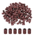 thumbnail image 1 of Uxcell 200pcs Tambores de Lijado 1/4 Pulgada Grano 120 Papel de Lija Mini Mangas de Lijado para Herramientas Rotativas, 1 of 7