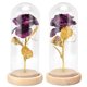 thumbnail image 1 of Adorno De Rosa, Dulce Y Delicada Decoración De Flores Artificiales De Alta Simulación Con Cubierta De Vidrio Para Bodas Para El Día De San Valentín, 1 of 7