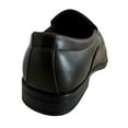 thumbnail image 4 of Men's Comfort Dress Loafers Shoes Leather Dual Elastic Casual Slip-On, 4 of 4