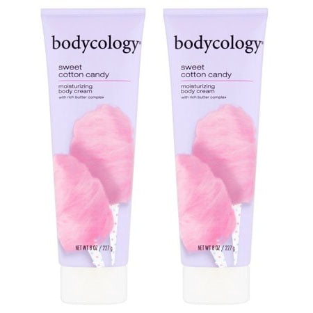 Sale Moisturizing - (2 Pack) Bodycology Sweet Cotton Candy Moisturizing Body Cream, 8 oz
