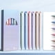 thumbnail image 1 of Juego de bolígrafos de colores con punta fina, multicolor, 10 ml, paquete de 6, agarre cómodo, papelería portátil de plástico para escribir, tomar notas y hacer diarios., 1 of 6