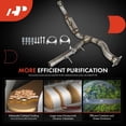 thumbnail image 6 of A-Premium Right Catalytic Converter Kit Direct-Fit Compatible with Ford F-150 F150 2011 2012 2013 2014 3.5L, EPA Compliant, Replace# BL3Z5E212F, 6 of 9