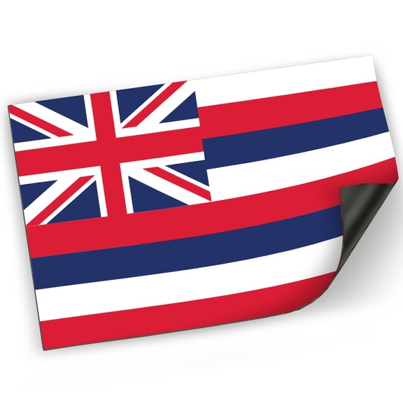 Magnet Me Up Hawaii US State Flag Magnet Decal 3x5 Inches, Heavy Duty Car Magnet
