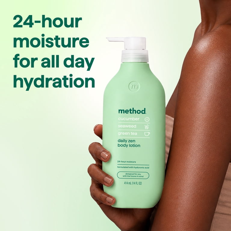 method Body Lotion, Daily Zen- 24hr Moisture, with Hyaluronic Acid