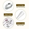 thumbnail image 3 of Unique Bargains 12Pack 5' Stainless Steel Soup Spoon Tea Spoons Squared Edge Dinner Spoons Silver, 3 of 4