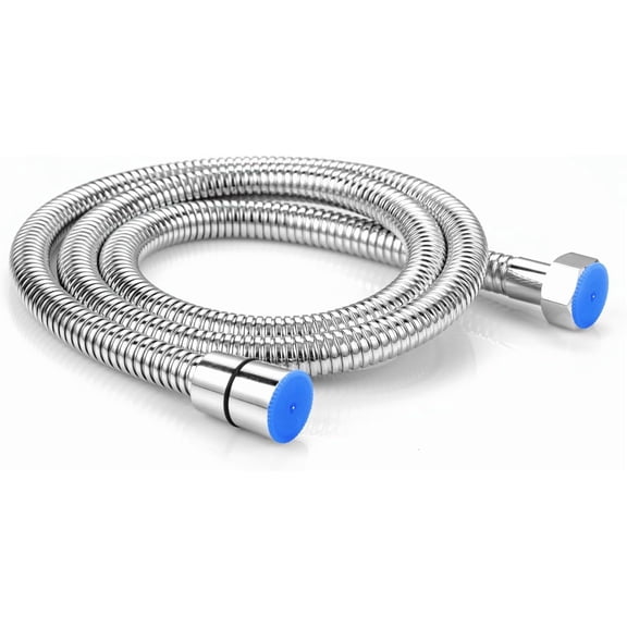 Stainless Steel Toilet Hose, 59 Inch, Silver, Perfect for Handheld Toilets and Showers, 1 Pack