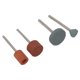 thumbnail image 5 of Juego de cabezales de pulido eléctrico, herramientas de pulido, accesorios de amoladora eléctrica, 70 Uds., 5 of 14
