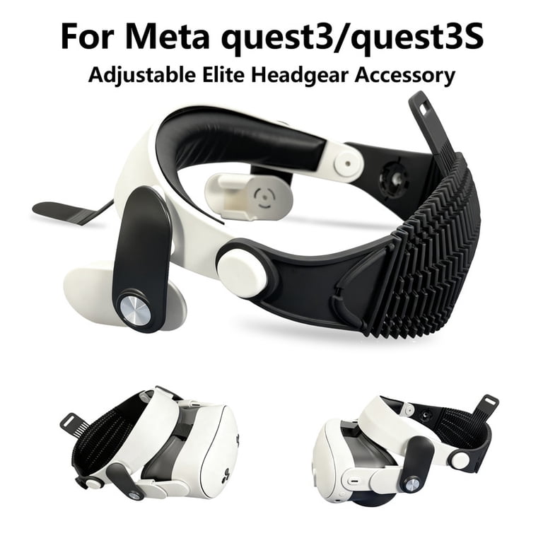 Head Strap for Meta Quest 3S/Quest 3, Adjustable VR Head Strap
