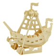 thumbnail image 3 of Bamboohart Wooden Simulation Car Assembly Puzzle Model 3D Car Puzzles Block Educational Toy Gift for Kids, 3 of 9