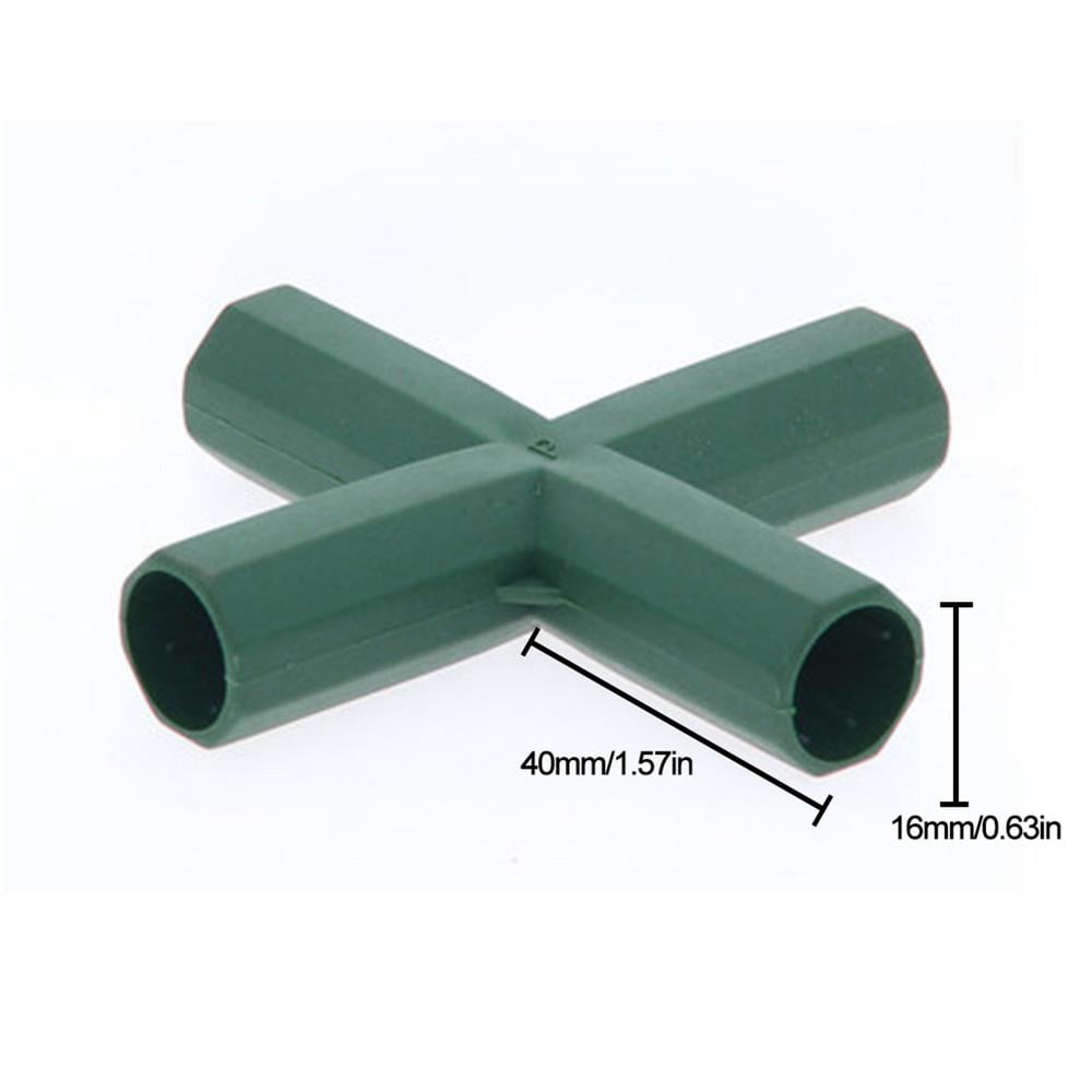 Buy Gecorid Greenhouse Frame Connectors Elbow PVC Fitting Build Heavy