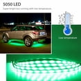 thumbnail image 3 of 4PCS 8 Color LED Strip Under Car Tube underglow Underbody System Neon Lights Kit, 3 of 7