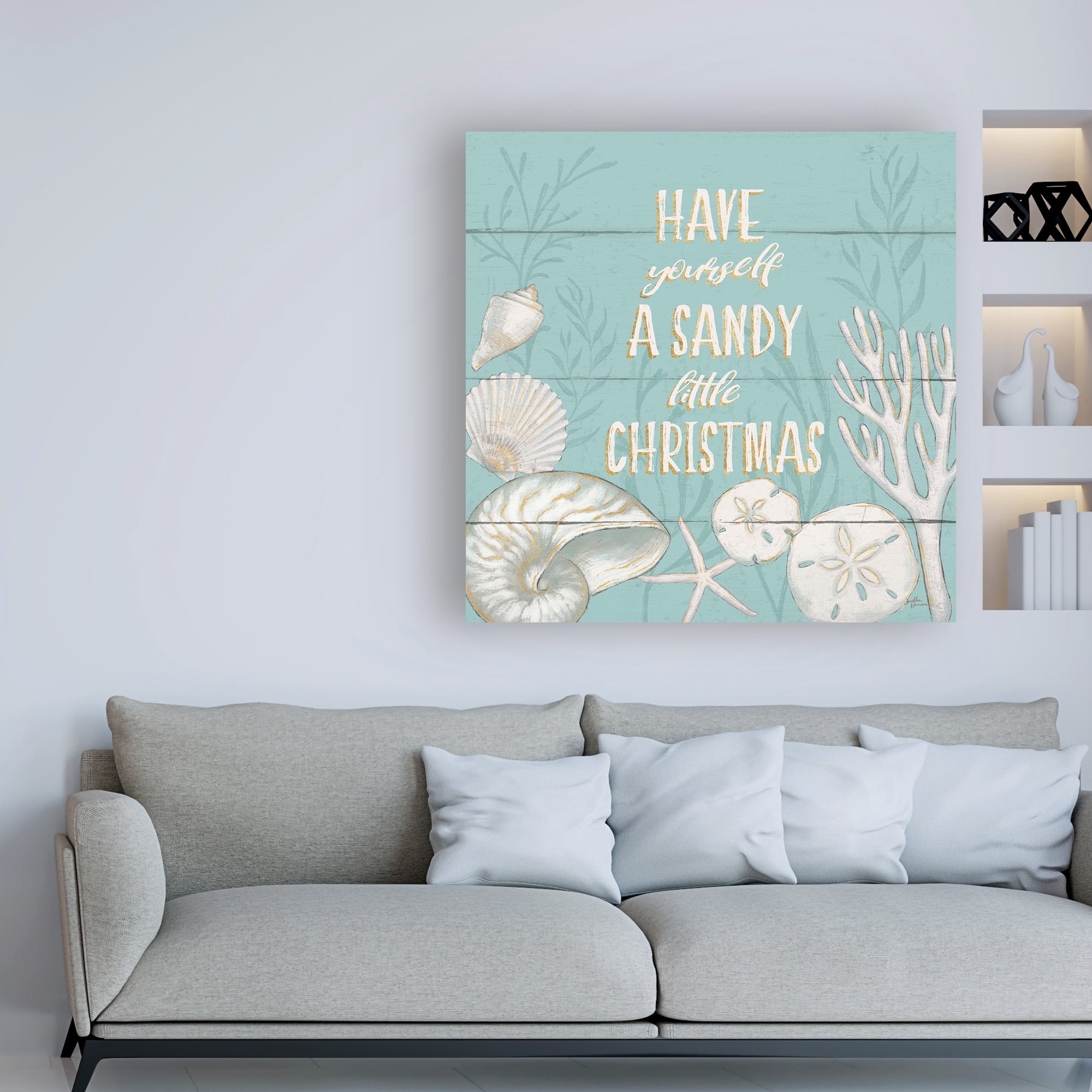 Trademark Fine Art 'Tranquil Morning III Christmas' Canvas Art by Janelle Penner