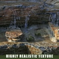 thumbnail image 3 of Shisuyan 2pcs Realistic Artificial Rocks For Landscaping Faux Stone Yard Decorations Foam Rocks For Stage Props Aquarium And Outdoor Decor, 3 of 8