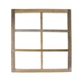 thumbnail image 1 of Miniature Wooden Six Panel Window Frame, 22-Inch, 1 of 1