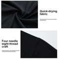 thumbnail image 5 of Long Sleeve Shirts for Men, Mens One Arm Sleeve Compression Shirt 1/2 Long Sleeve Base Layer Sports Workout Basketball Top, 5 of 6
