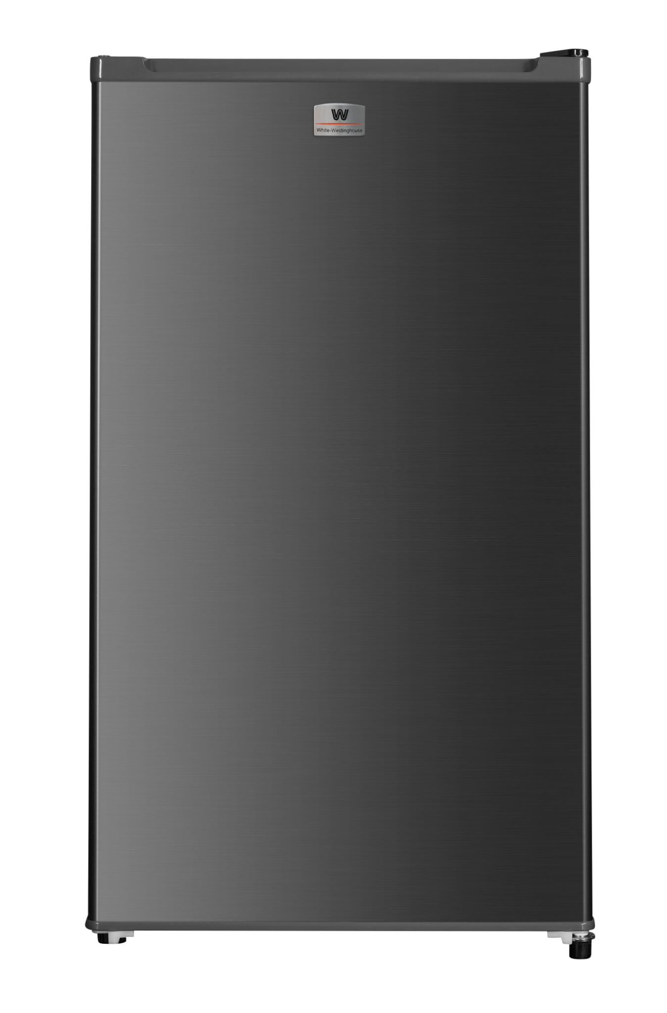 White Westinghouse Refrigerador Frigobar 3 pies 90L Modelo WWCR3290LHS Una Puerta Luz interior Puerta reversible Condensador interno Control Mecanico de Temperatura