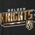 thumbnail image 4 of Men's Black Vegas Golden Knights Impact Raglan T-Shirt, 4 of 4