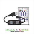 thumbnail image 2 of Controlador WS2812B Control Remoto Bluetooth Música Aplicación de Control para Tira de Luz LED Pixel SK6812 WS2811 WS2812 USB 5V, 2 of 5