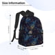 thumbnail image 2 of Easygdp Peacock Feathers Mochila Casual para Portátil, Mochila para Escuela, Viajes, Negocios, 2 of 6