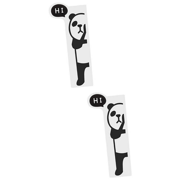 2 PCS Monitor Memo Note Holder Computer Message Board Black