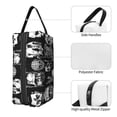 thumbnail image 2 of Bolsa de cosméticos DZGlobal Horror Icons de poliéster impermeable, 2 of 7