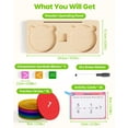 thumbnail image 4 of Puzzle educativo D-fantix Wooden Fraction para niños, 4 of 7