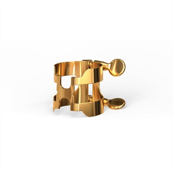 D'Addario H-Ligature & Cap, Alto Saxophone, Gold