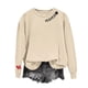 thumbnail image 2 of Camiseta con Capucha Suelta de Moda Impresa de Manga Larga para las Mujeres, Camisetas de Manga Larga para las Mujeres Cuello Redondo Casual, 2 of 7