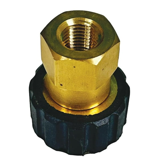 Blushield 1/4" Female Pipe Thread x Female Metric Pressure Washer Adapter