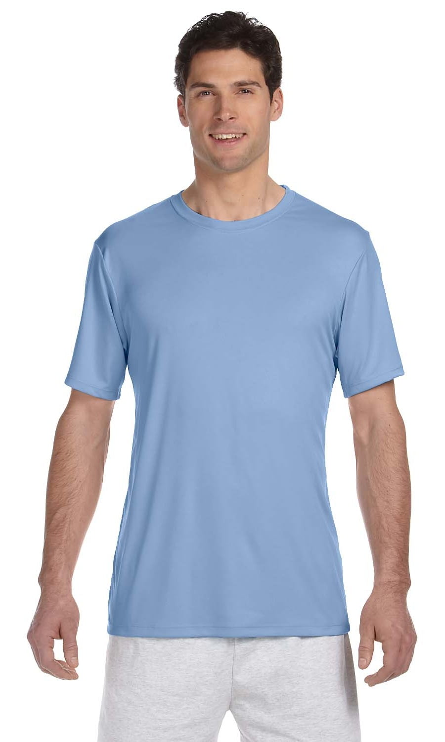 Hanes TAGLESS T-Shirt_Light Blue_4XL