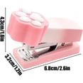 thumbnail image 2 of Stapler – Cat Stationery Stitcher Paper Compact Desk Fastener | Kids Student Classroom School Travel 2 To 15 Sheet Binding, 2 of 8