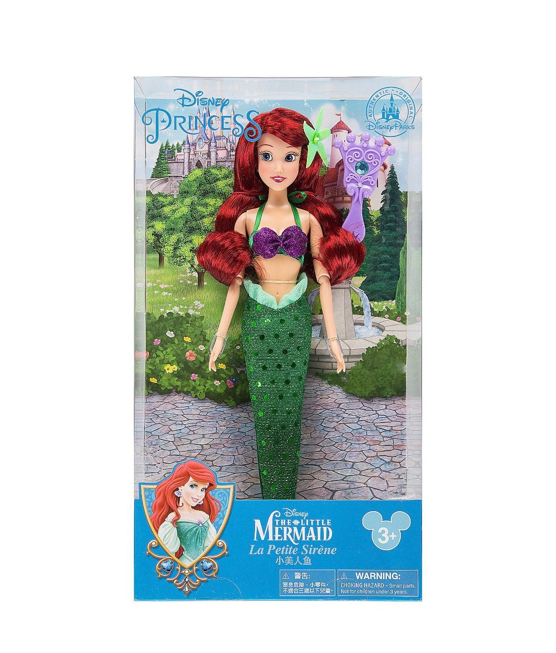 Ariel The Little Mermaid Doll Disney Parks for Ages 3 for sale online