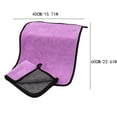 thumbnail image 3 of Boovnll Kitchen Towels, Coral Velvet Car Wash Towel Wholesale Absorbent Thickened Double-Sided Two-Color Rag Wipe Car Towel Special Cloth, Kitchen Towels, Towels, 3 of 3