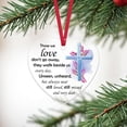 thumbnail image 2 of Bereavement Gift Acrylic Hanging Heart Ornaments Sympathy Memorial Gift for Loss of Loved Christmas Ornament Condolence Remembrance Keepsake for Mom Dad Friend Remembrance Christmas Tree Decoration A, 2 of 5