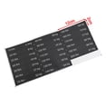 thumbnail image 3 of 10LB-200LB/340LB Fitness Equipment Weight Identification Stickers PP Plastic Number Weight Stack Label Gym Weight Block Parts, 3 of 10