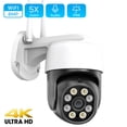 thumbnail image 1 of Cámara de seguridad PTZ 4K de 8MP para exteriores, IP de minicámara 5MP, HD, IA, seguimiento, 1080P, P2P, iCSee, vigilancia CCTV inalámbrica, 1 of 3