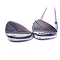 Pre-Owned LEFTY Callaway Jaws Raw Full Toe Chrome Wedge Set 54* 10 | 58 ...