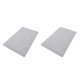 thumbnail image 3 of Cateissary Alfombrillas De Poliéster Cómodas Y Elegantes Para El Baño - Alfombrillas De Baño Fáciles De Instalar Gris 40*60cm gris 40*60cm 2Conjunto, 3 of 6